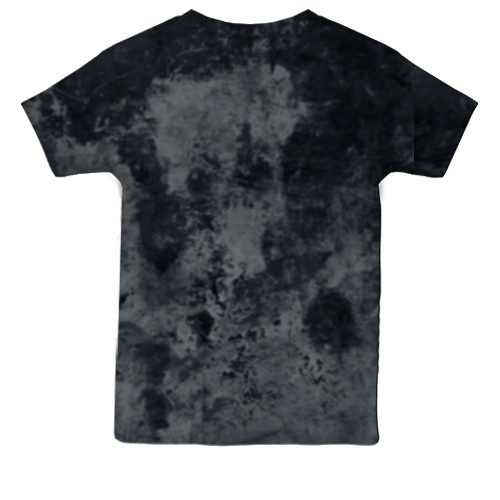 Детская 3D футболка Кошачья мордочка (вид сзади)