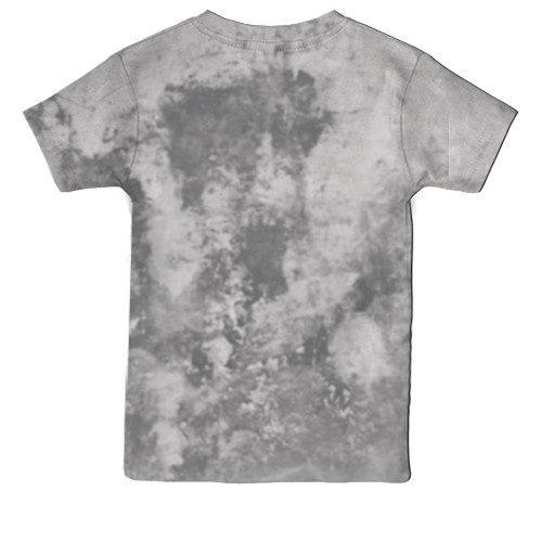 Детская 3D футболка с пандой (вид сзади)