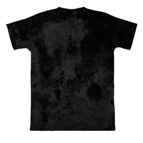 3D футболка Вогняний кінь (вид ззаду)