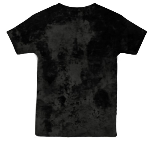 Детская 3D футболка Черная пантера (вид сзади)