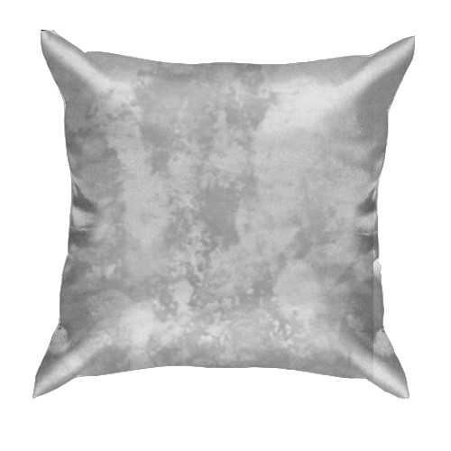 3D подушка Белый котенок (вид сзади)