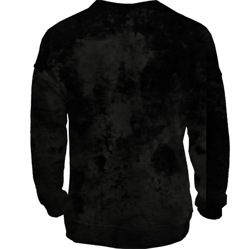 3D світшот Чорна пантера (вид ззаду)