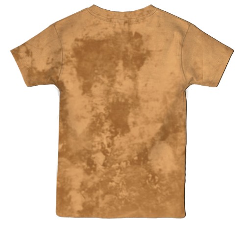 Дитяча 3D футболка з Корги (вид ззаду)