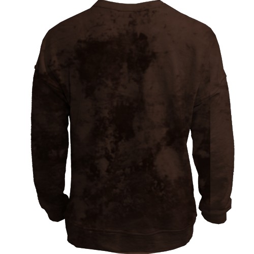 3D світшот з мордою Боксера (вид ззаду)