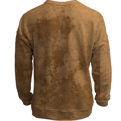 3D свитшот с Корги (вид сзади)