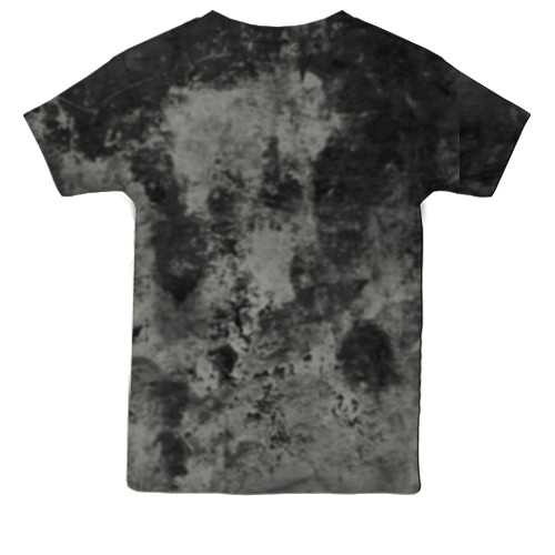 Дитяча 3D футболка з мордою вовка (вид ззаду)