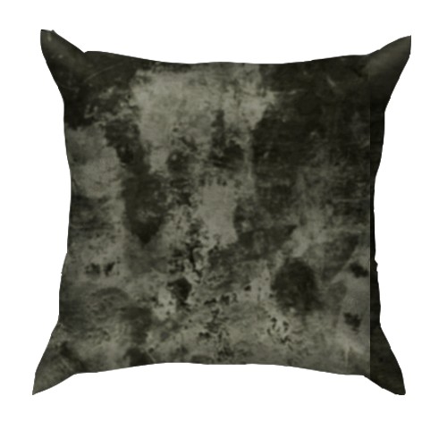 3D подушка с мордой носорога (вид сзади)