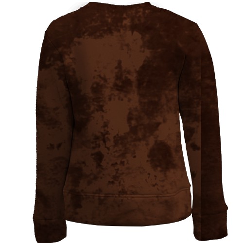 Детский 3D свитшот с саблезубым тигром (вид сзади)