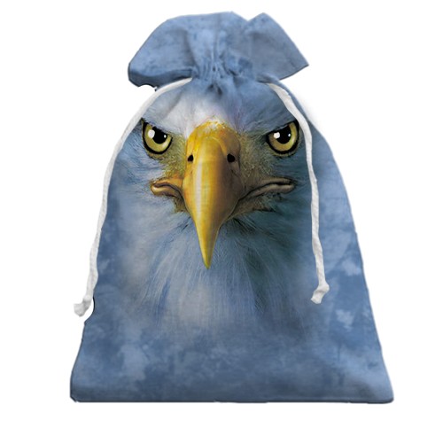 3D Подарунковий мішечок з орлом (2) (вид спереду)