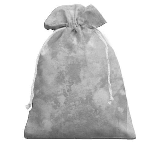 3D Подарунковий мішечок Біле кошеня (вид ззаду)