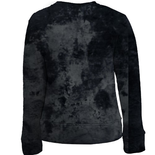 Дитячий 3D світшот Котяча мордочка (вид ззаду)