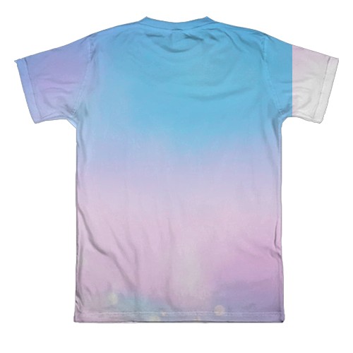 3D футболка HUNTRIX K-POP (вид сзади)