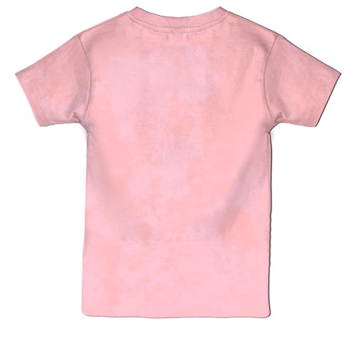 Дитяча 3D футболка K-pop demon hunters (вид ззаду)