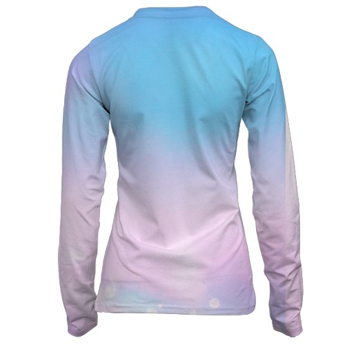 Женский 3D лонгслив HUNTRIX K-POP (вид сзади)