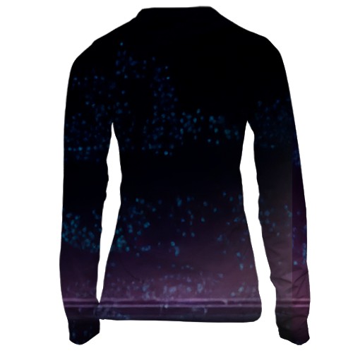 Жіночий 3D лонгслів K-pop demon hunters show (вид ззаду)