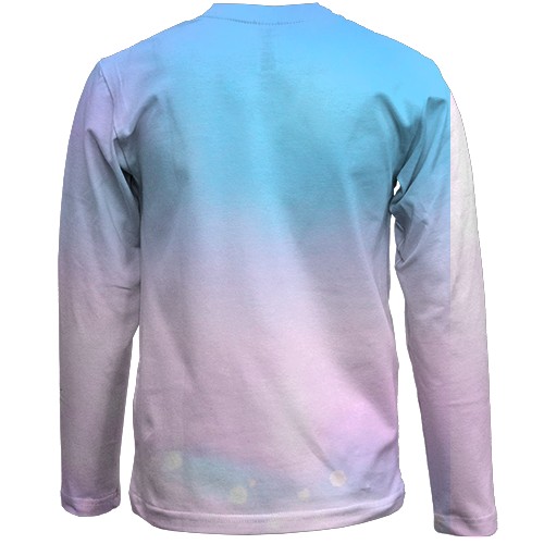 Дитячий 3D лонгслів HUNTRIX K-POP (вид ззаду)