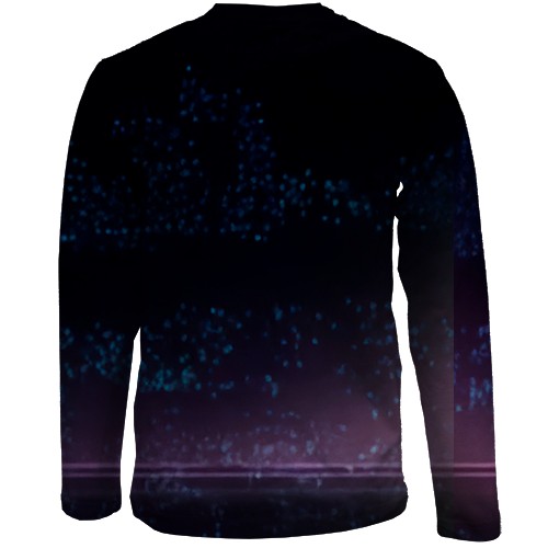 Детский 3D лонгслив K-pop demon hunters show (вид сзади)