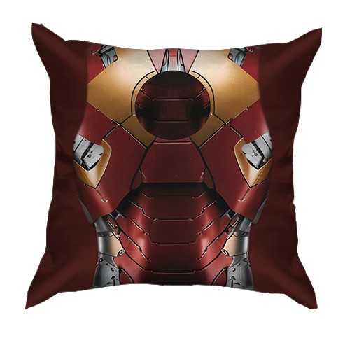 3D подушка Костюм Железного Человека (вид сзади)