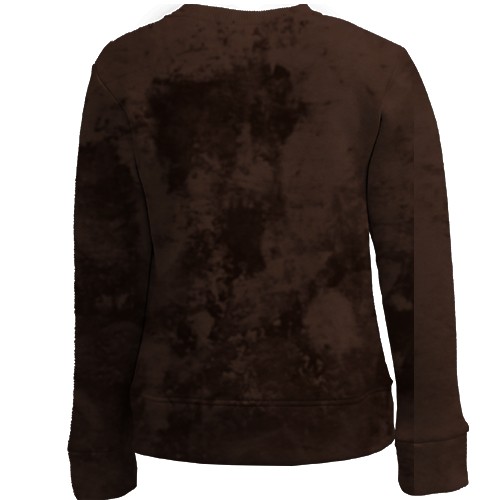 Дитячий 3D світшот з мордою Боксера (вид ззаду)