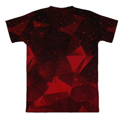 3D футболка Helltaker - Azazel X Modeus (вид сзади)