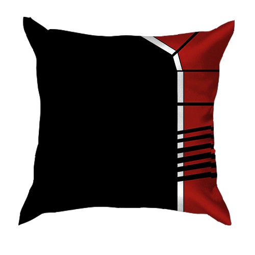 3D подушка Mass Effect, N7 logo (вид ззаду)