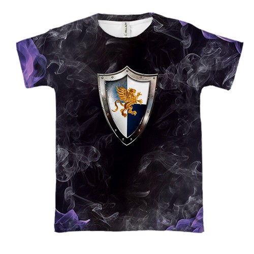 3D футболка Heroes of Might and Magic (вид спереду)