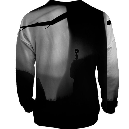 3D світшот Limbo - 404 not found (вид ззаду)