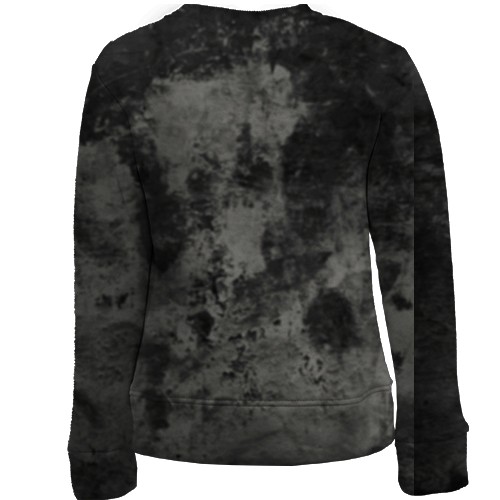 Дитячий 3D світшот з мордою вовка (вид ззаду)