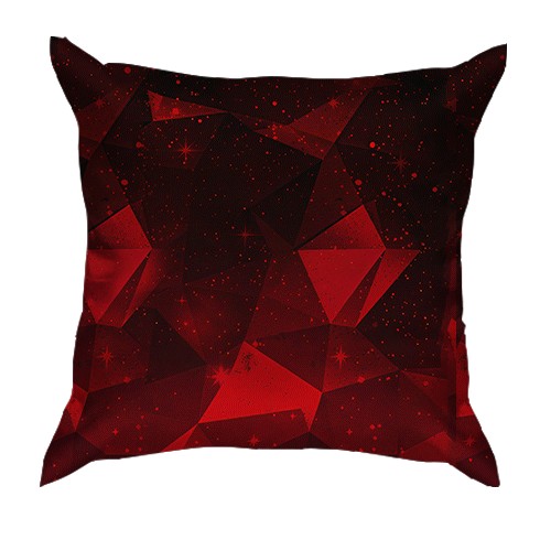 3D подушка Helltaker - Azazel X Modeus (вид ззаду)