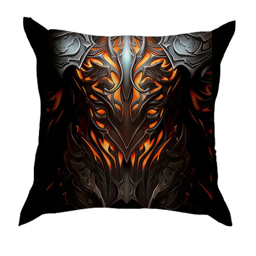 3D подушка Fire Costume (DarkSouls) (вид сзади)