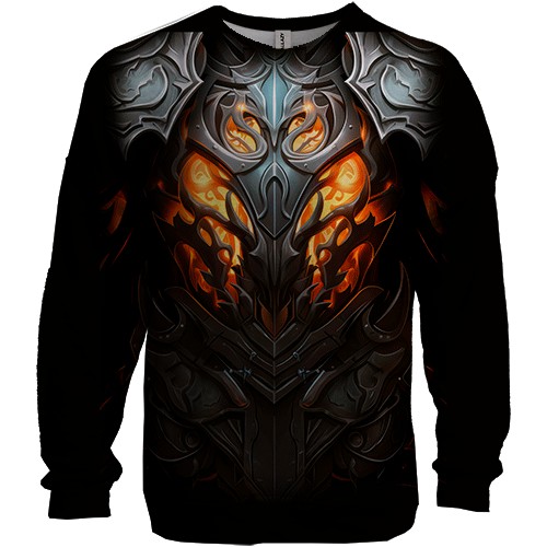 3D свитшот Fire Costume (DarkSouls) (вид спереди)