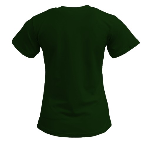 Женская 3D футболка Costume Disco Elysium (вид сзади)