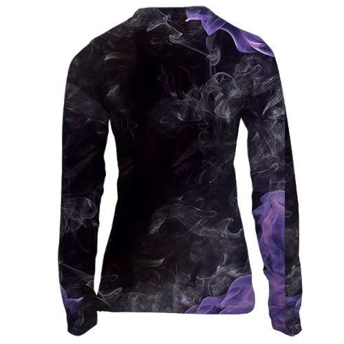 Жіночий 3D лонгслів Heroes of Might and Magic (вид ззаду)