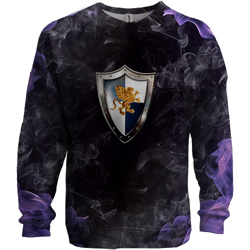 3D свитшот Heroes of Might and Magic (вид спереди)