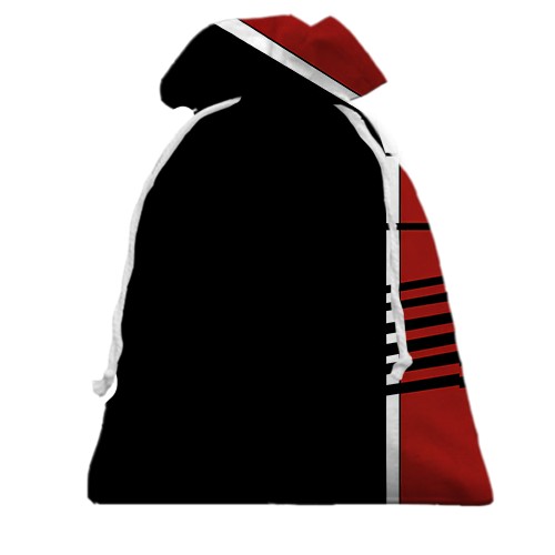 3D Подарунковий мішечок Mass Effect, N7 logo (вид ззаду)