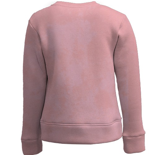 Детский 3D свитшот K-pop demon hunters (вид сзади)