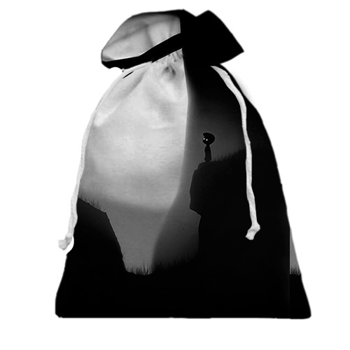 3D Подарочный мешочек Limbo - 404 not found (вид сзади)