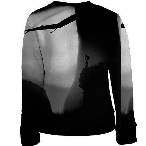 Детский 3D свитшот Limbo - 404 not found (вид сзади)