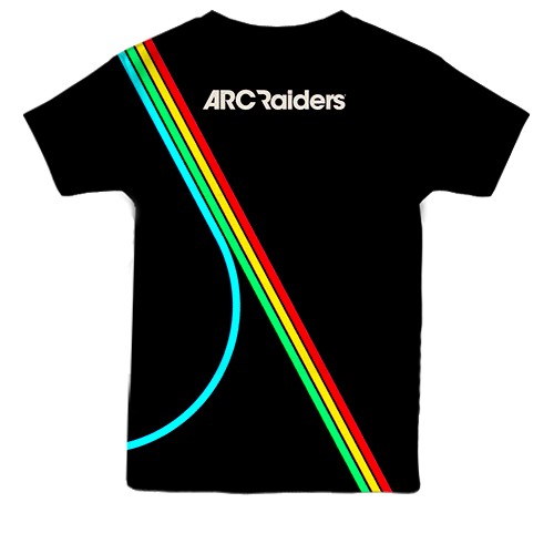 Детская 3D футболка ARC Raiders (вид сзади)