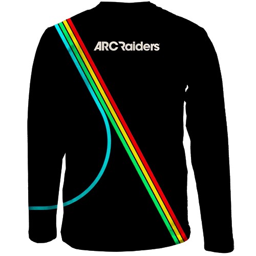 Дитячий 3D лонгслів ARC Raiders (вид ззаду)