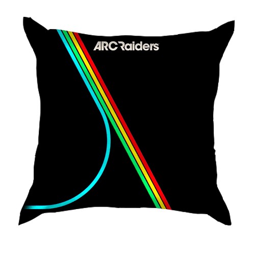 3D подушка ARC Raiders (вид сзади)