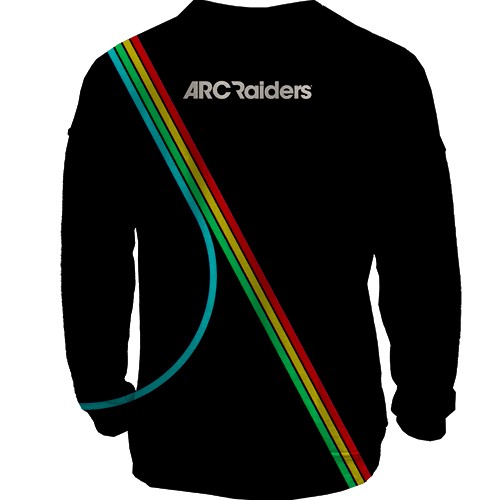 3D свитшот ARC Raiders (вид сзади)