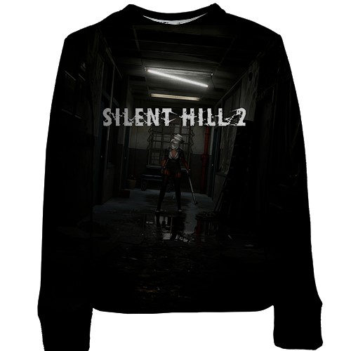Детский 3D свитшот Silent Hill 2 remake (вид спереди)