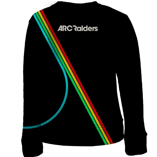 Детский 3D свитшот ARC Raiders (вид сзади)