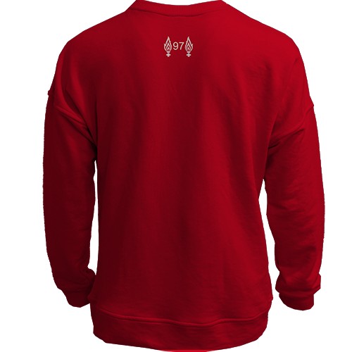 3D свитшот форма Ливерпуль (вид сзади)