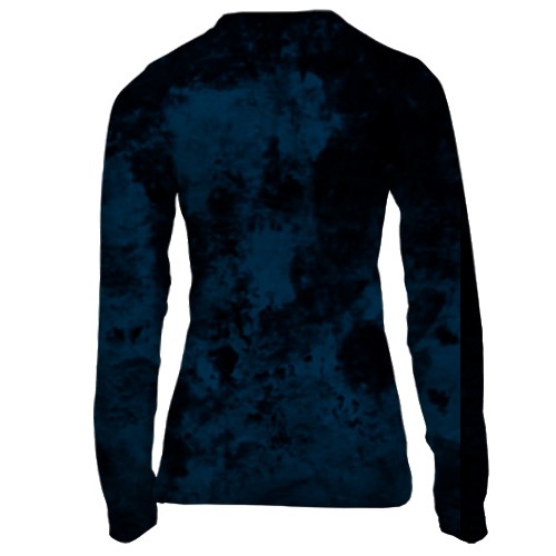 Женский 3D лонгслив с пантерой (вид сзади)