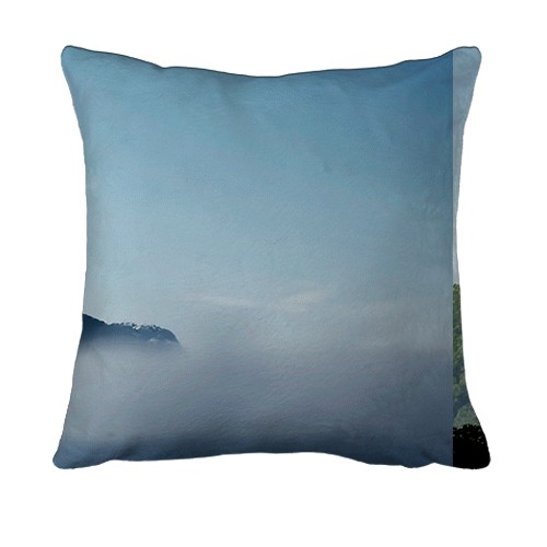 3D подушка Ghost of Yotei, Mount Yotei (вид сзади)