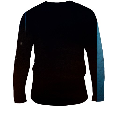 Чоловічий 3D лонгслів CoD, Black Ops 7 (вид ззаду)