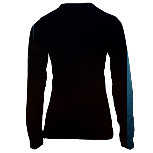 Женский 3D лонгслив CoD, Black Ops 7 (вид сзади)