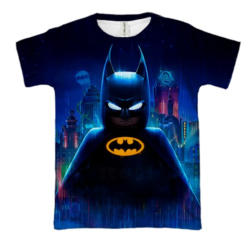 3D футболка Lego Batman (вид спереди)